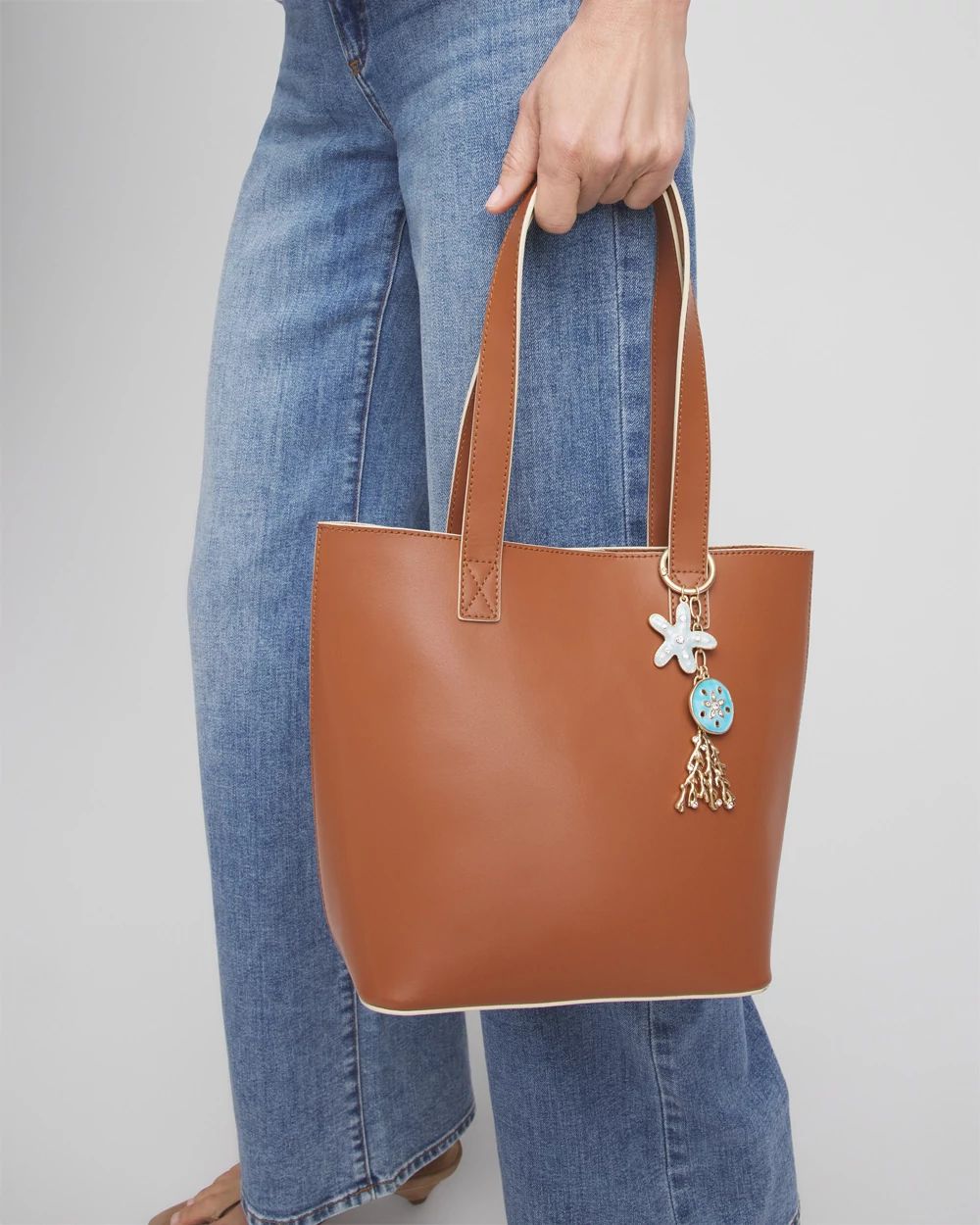 Seashell Key Chain Bag Charm