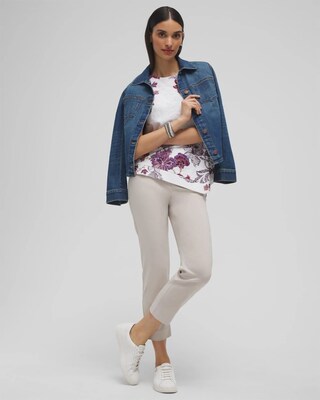 Brigitte™ Pull-On Slim Cropped Pants click to view larger image.