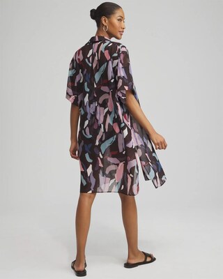 Gottex Rocky Button Down Blouse Coverup