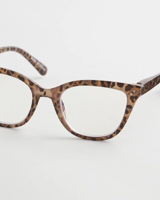 Leopard Cat Eye Readers click to view larger image.