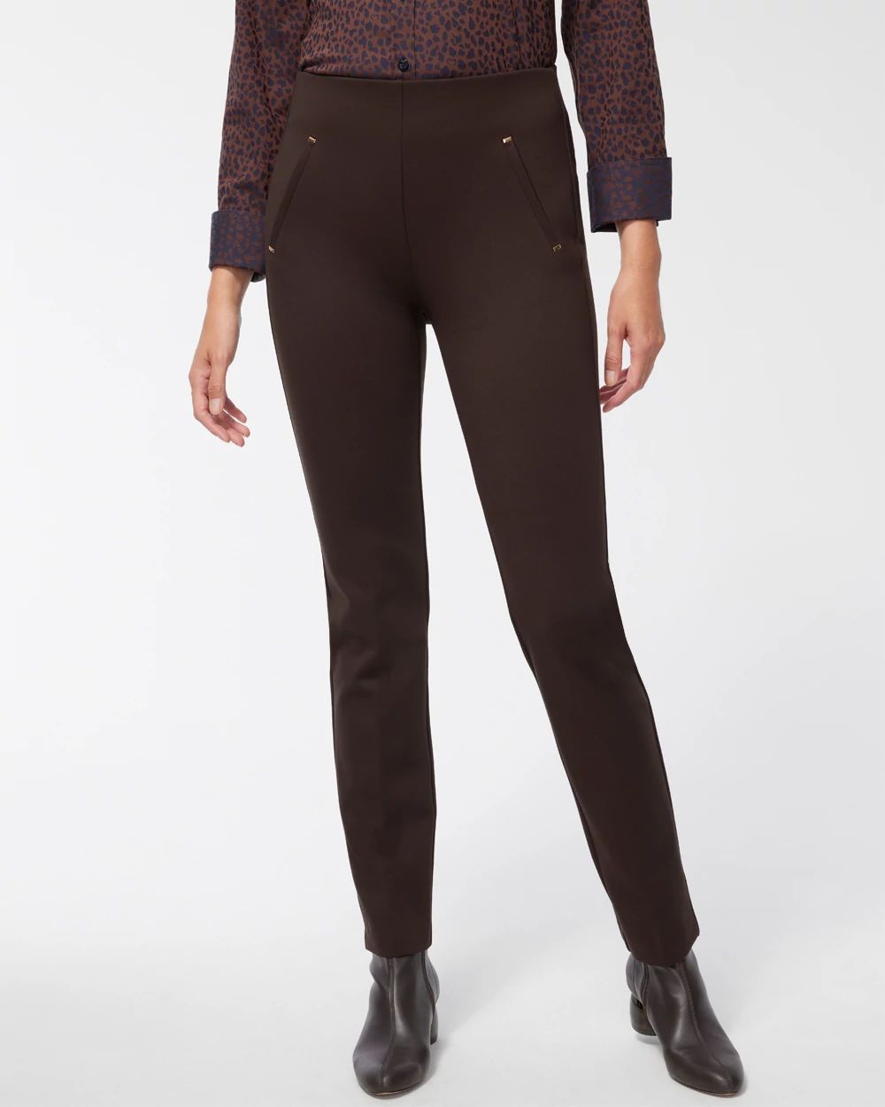 Juliet Slim Trim Detail Pants