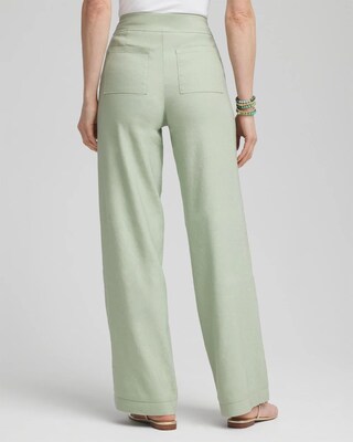 Linen Stretch Relaxed Pants click to view larger image.