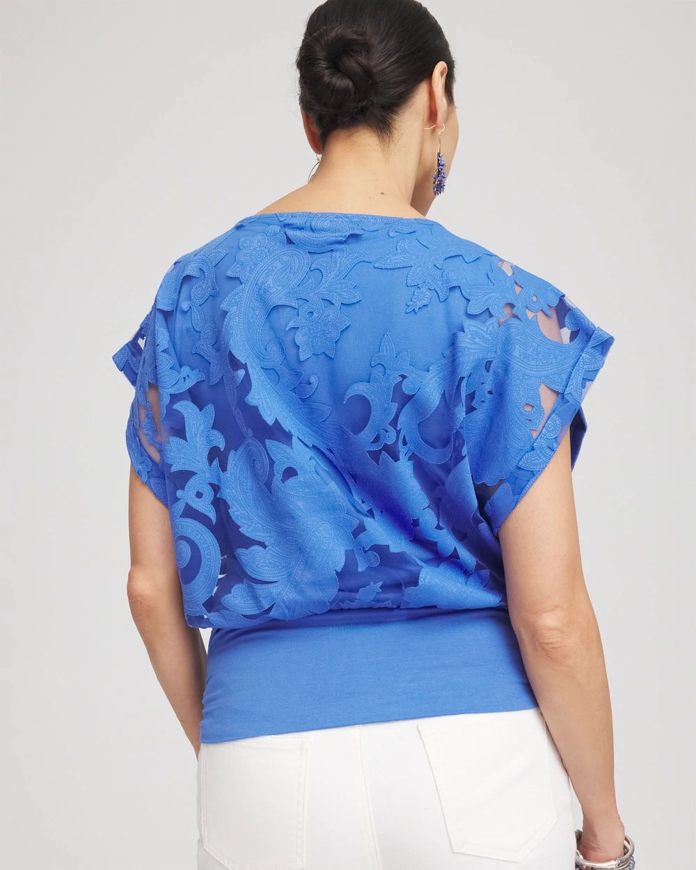Burnout Banded-Hem Top