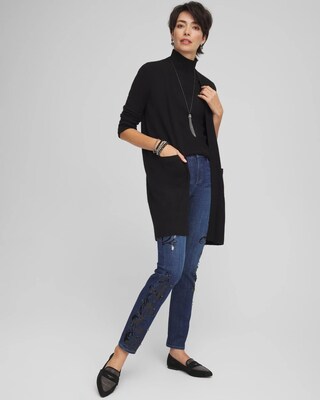 Cashmere Duster Cardigan click to view larger image.