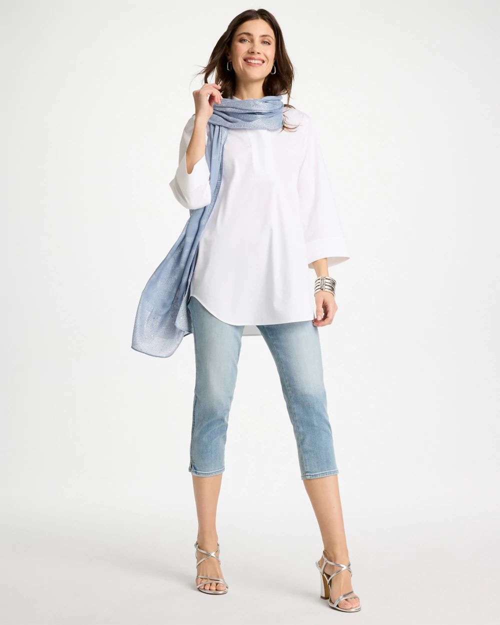 Pull-On Capri Jeans click to view larger image.