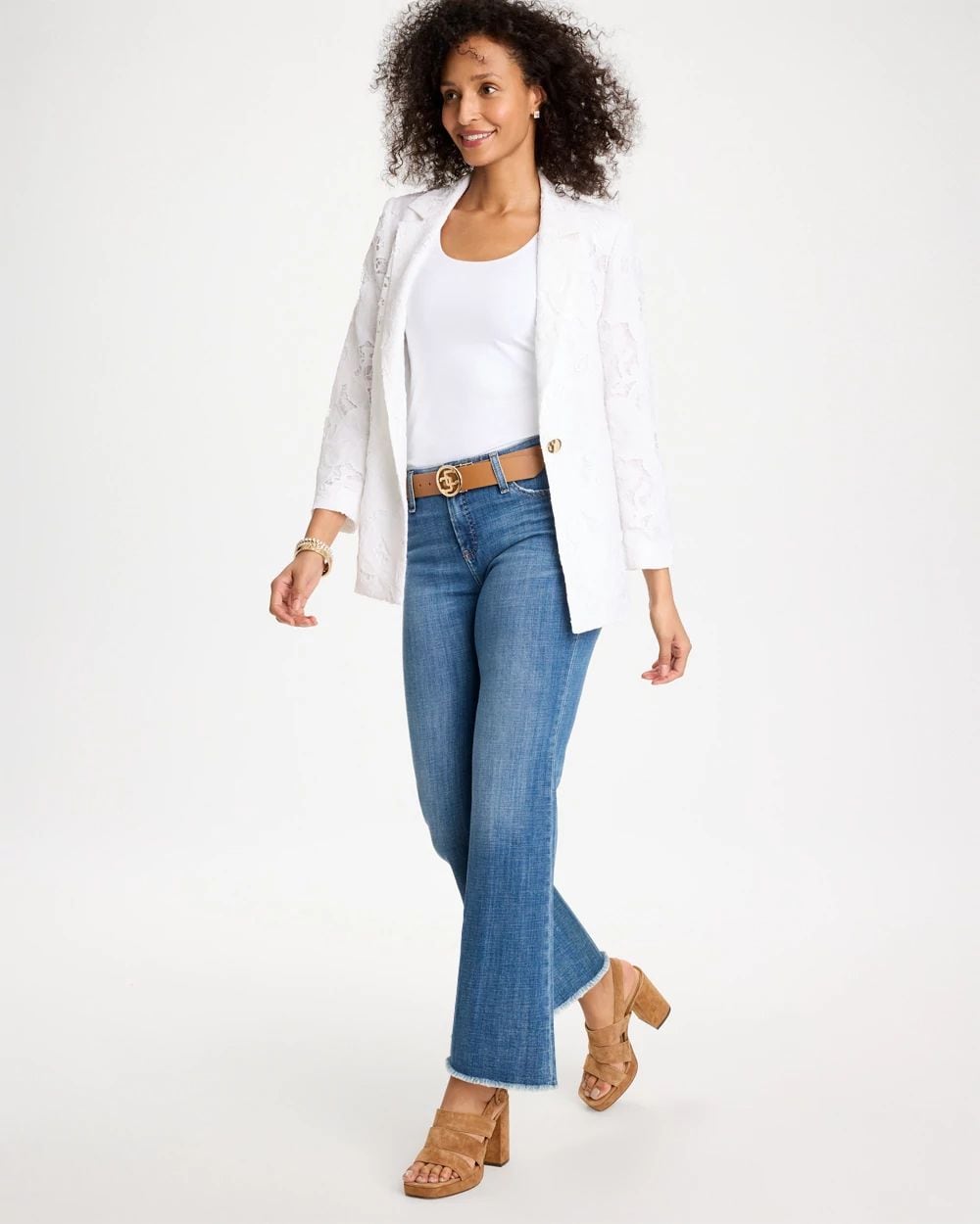 Classic Lace Blazer click to view larger image.