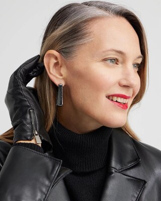 Leather Quilted Gloves