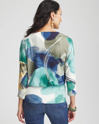 Valentine's Day Banded-Hem Top click to view larger image.