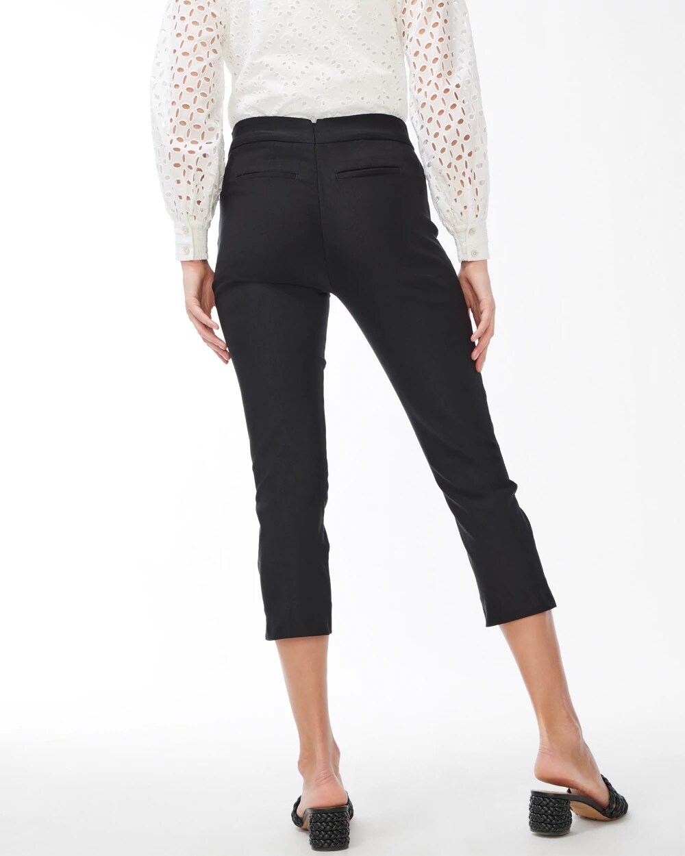 Brigitte™ Pull-On Slim Cropped Pants