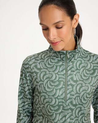 Zenergy® UPF Printed Half Zip click to view larger image.
