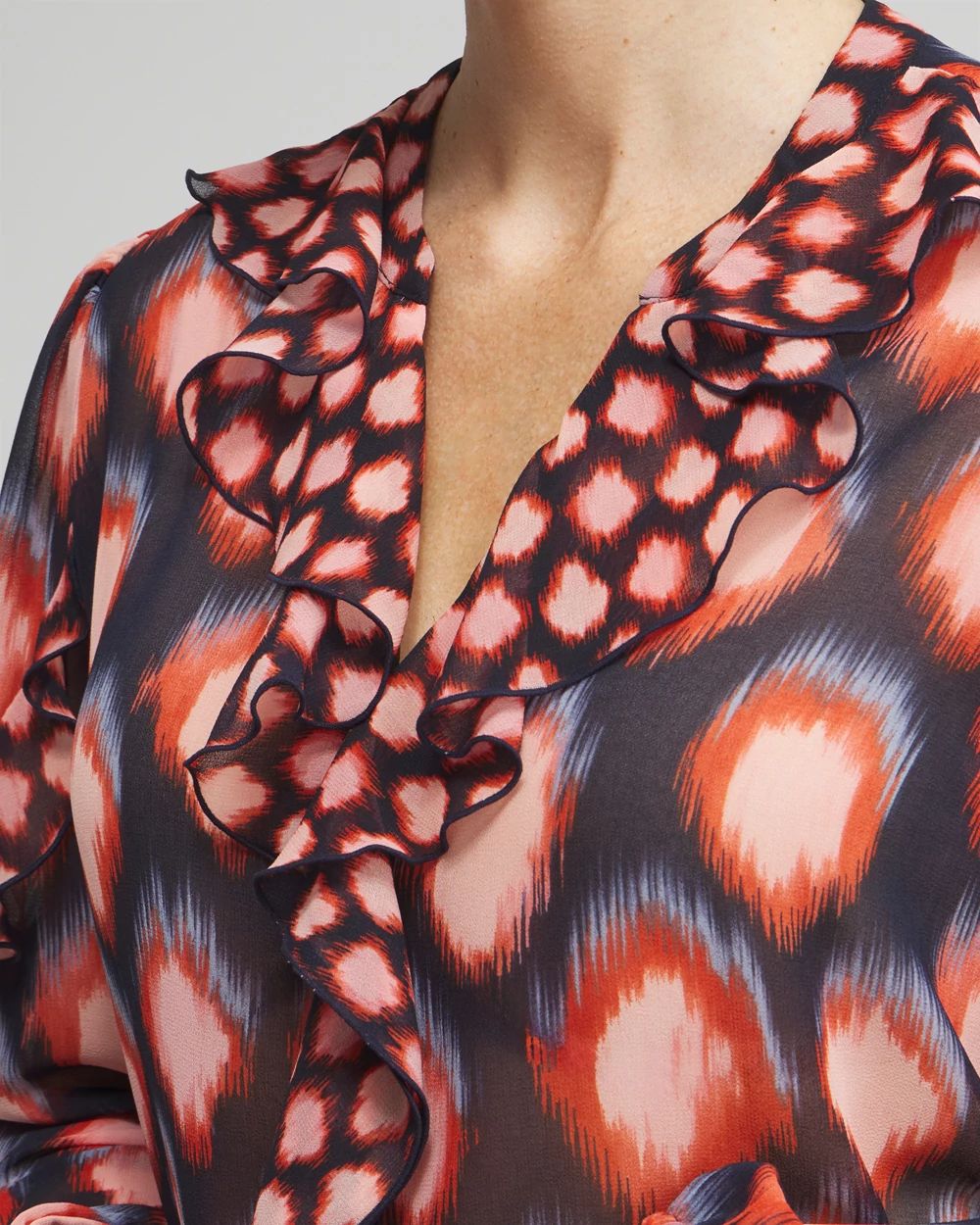 Jacquard Ikat Blouse
