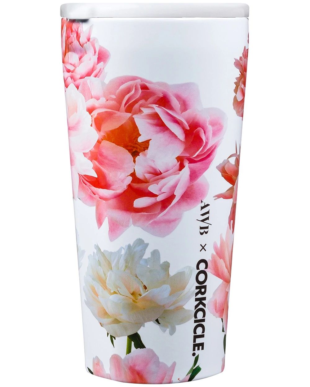 Corkcicle 16oz Floral Tumbler