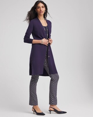 Novelty Duster Button Cardigan click to view larger image.