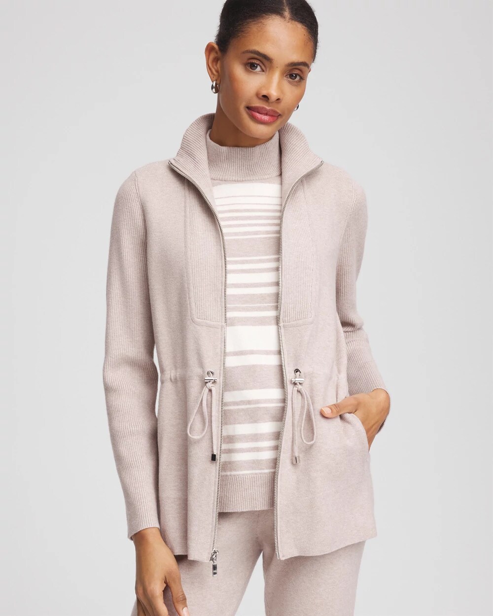 Zenergy® Luxe Cashmere-Blend Jacket