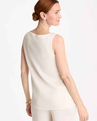 Travelers™ Crinkle Textured Tank click to view larger image.