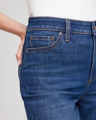 Petite High Rise Wide Leg Jeans