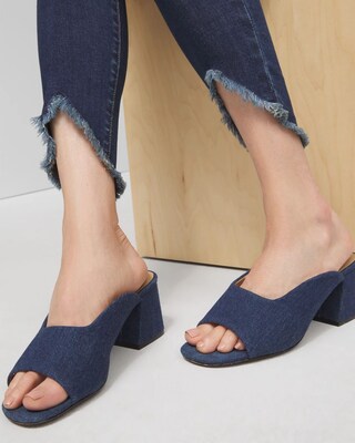 Denim Modern Heels