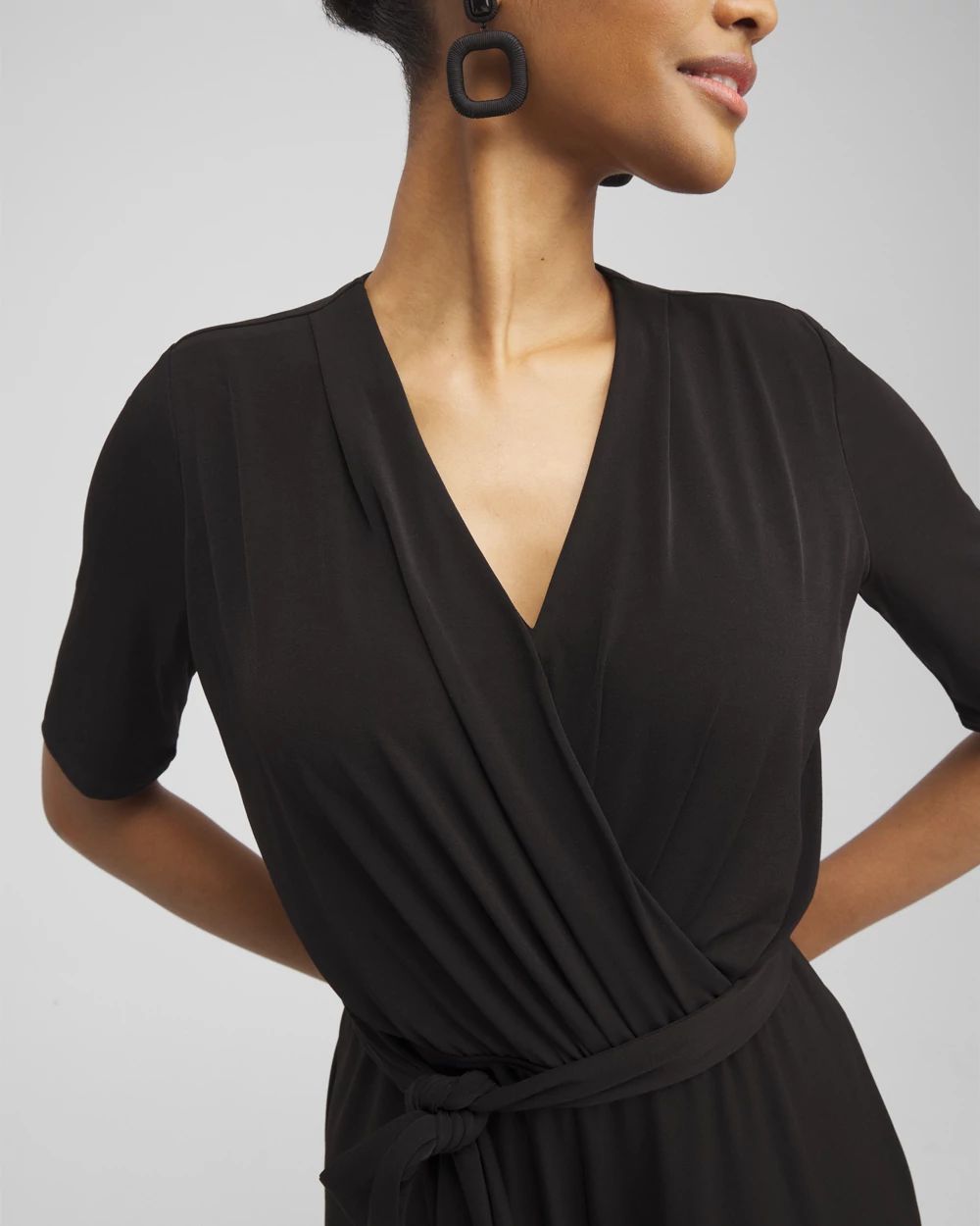 Elbow Sleeve Jumpsuit