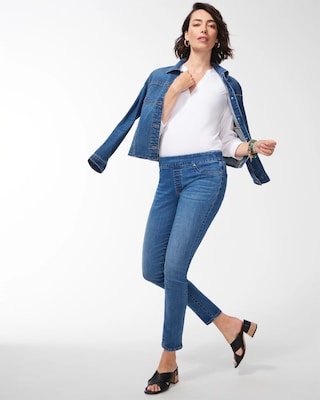 Petite Pull-On Ankle Jeggings click to view larger image.