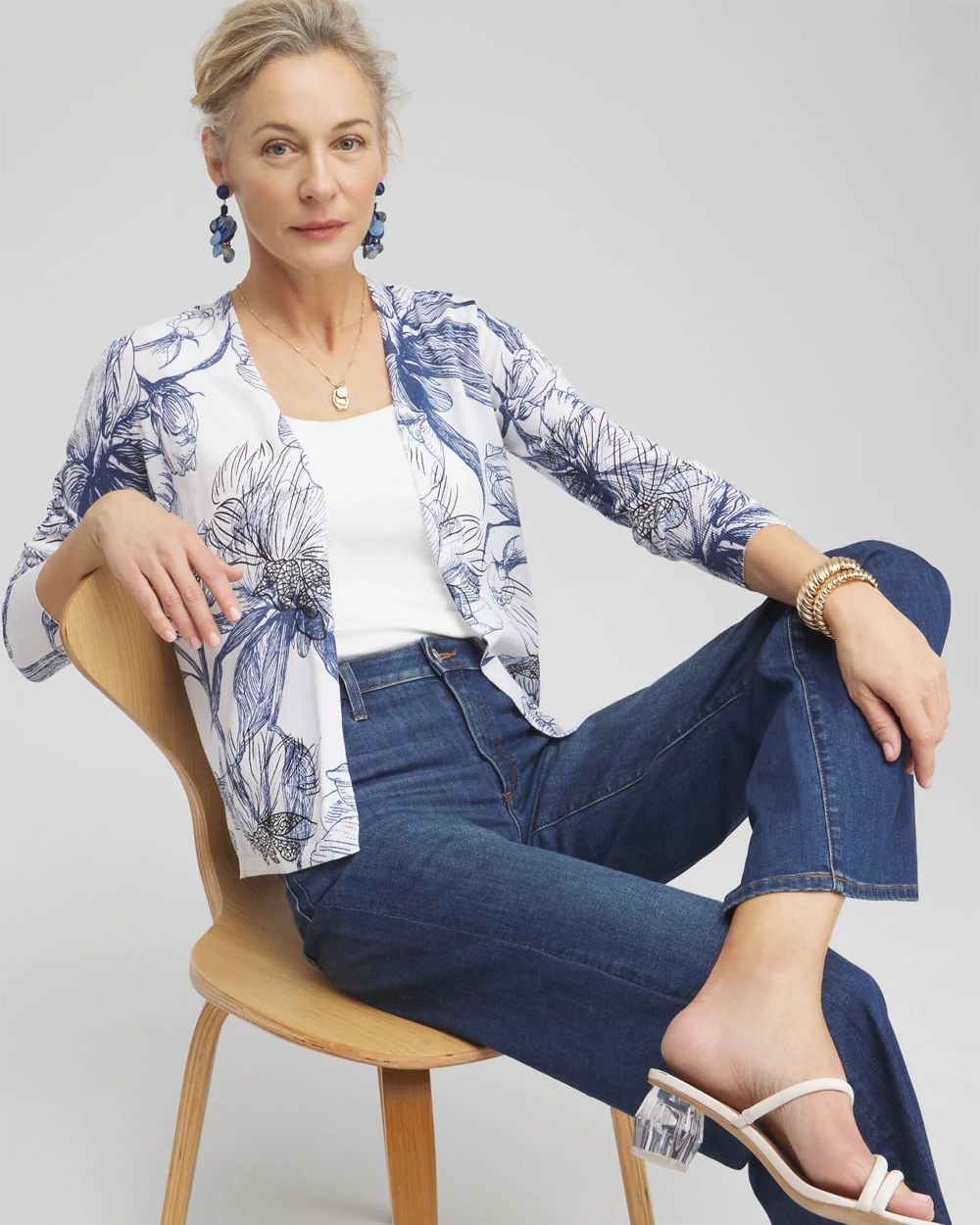 Summer Romance Floral Topper Cardigan