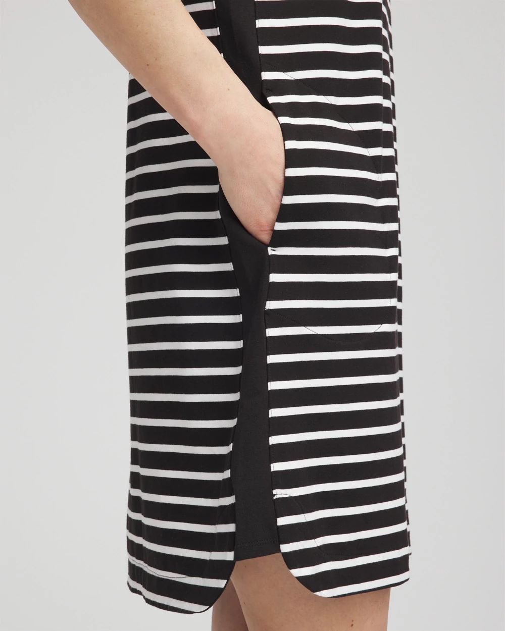Zenergy® UPF Lace-Up Stripe Dress