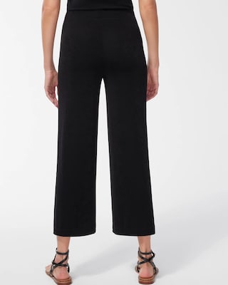 Travelers Wide Leg Side Slit Ankle Pants click to view larger image.
