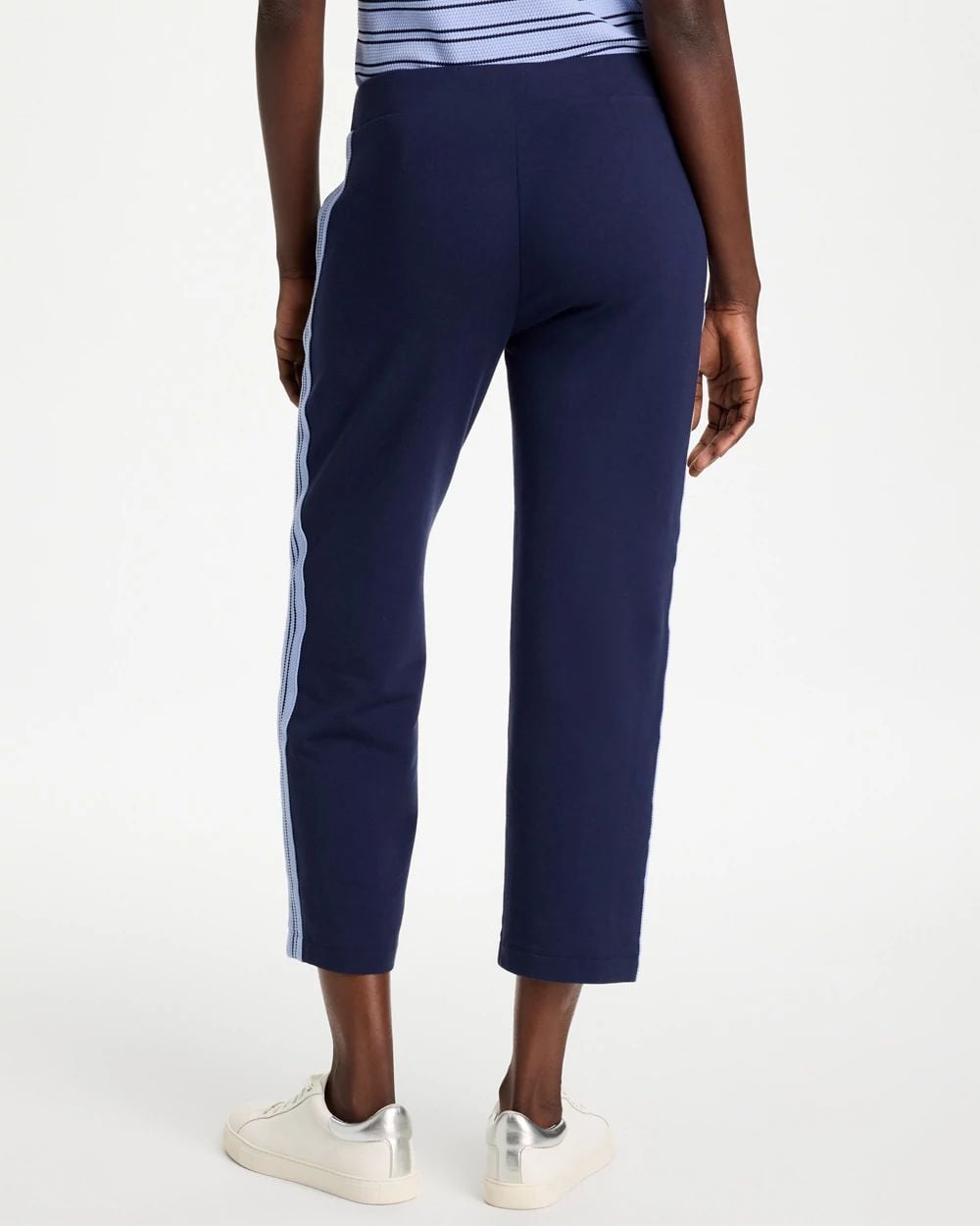 Zenergy® French Terry Striped Crops click to view larger image.