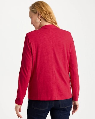 Slub Knit Blazer click to view larger image.