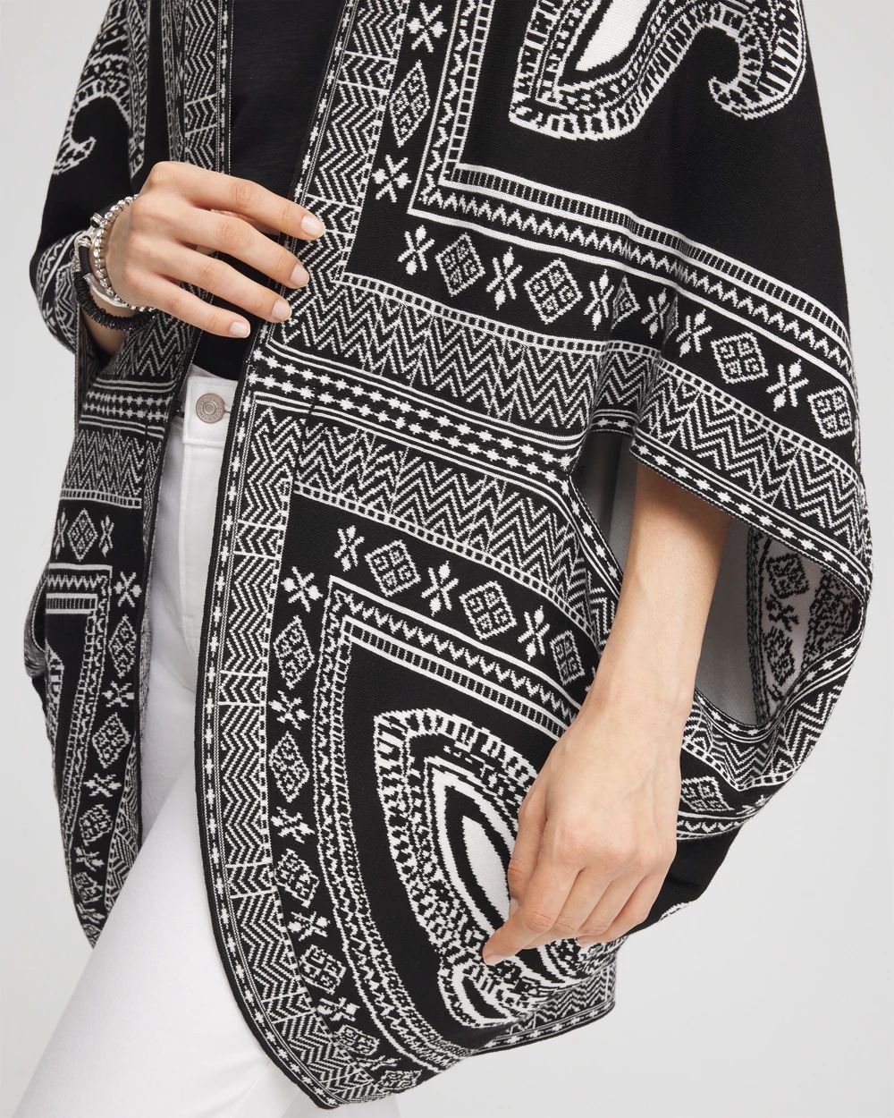 Paisley Sweater Ruana