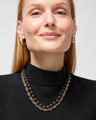 MagneticMix Black Necklace