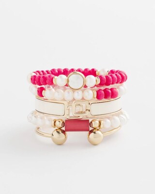 Jade Coin Hero Stretch Bracelet
