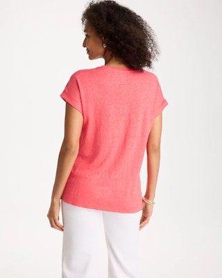 Linen Button Tunic click to view larger image.