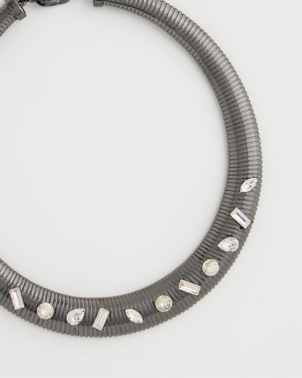 Cut Ice Collection Collar Necklace