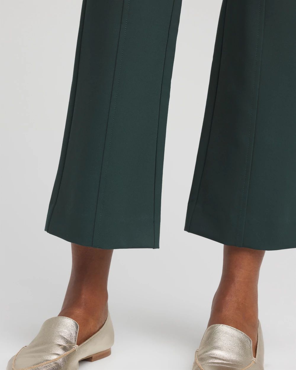 Lightweight Juliet Flared Ankle Pants click to view larger image.