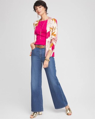 3/4 Sleeve Bateau Neck Tee click to view larger image.