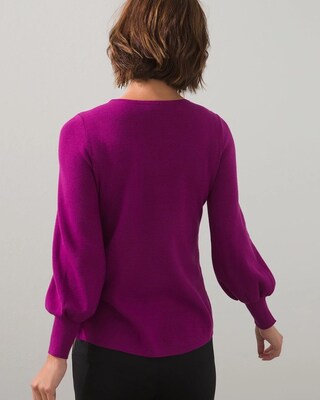Tonal Sequin Pullover Sweater