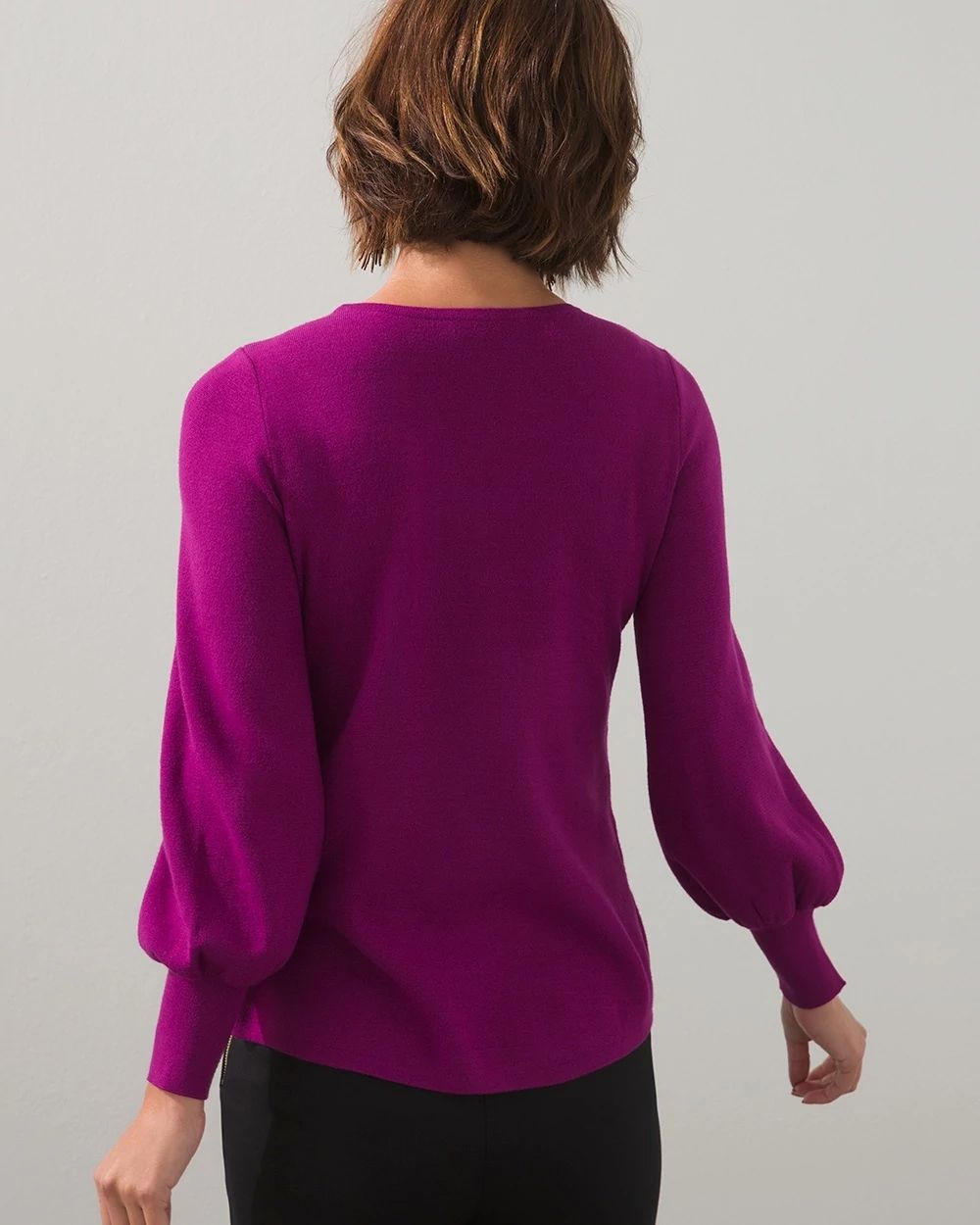 Tonal Sequin Pullover Sweater