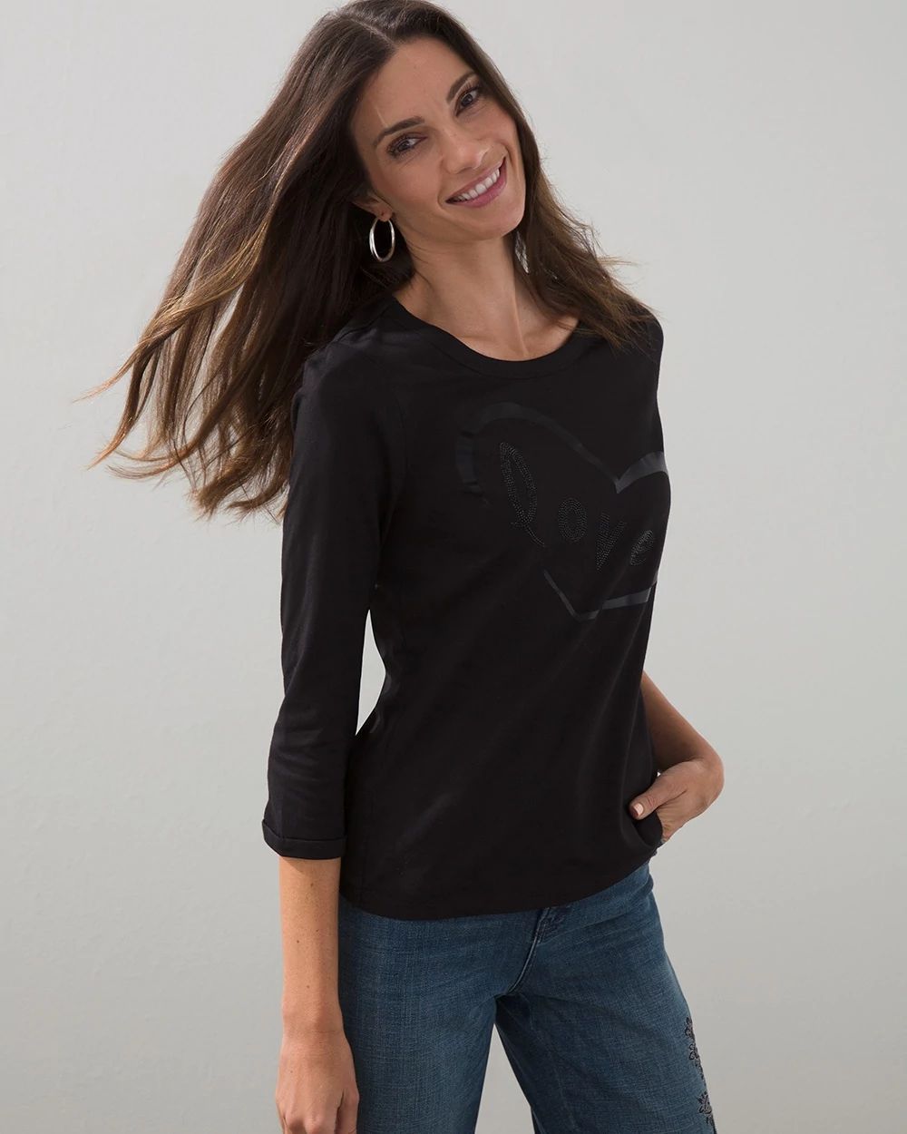 Touch of Cool Love Foil Tee