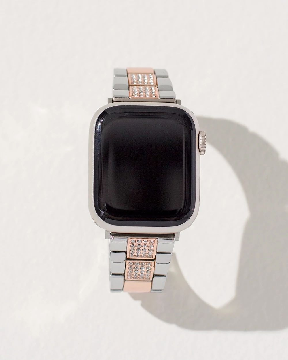 Mixed Metal & Pavé Apple Watch Band