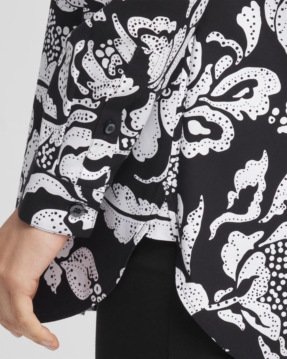 No Iron™ Floral Tunic