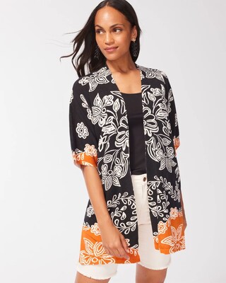 Summer Romance Floral Midi Cardigan