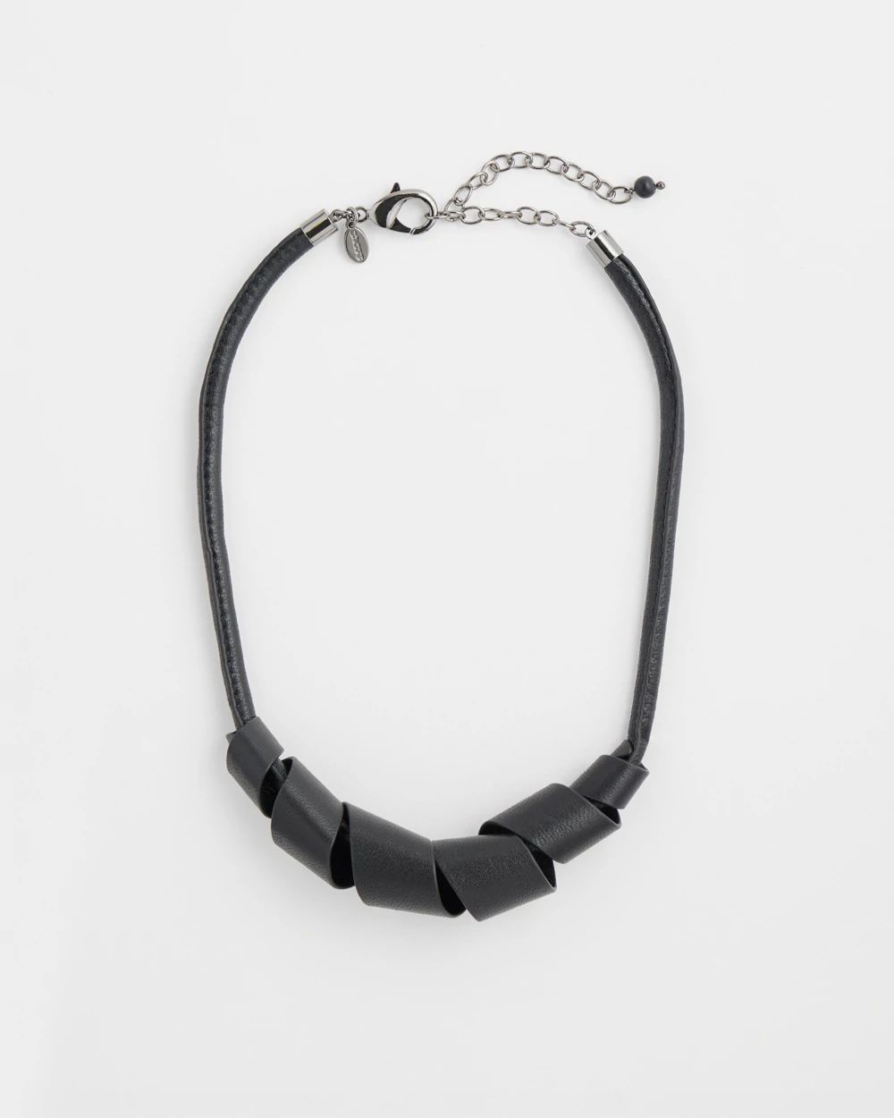 Leather Twist Necklace