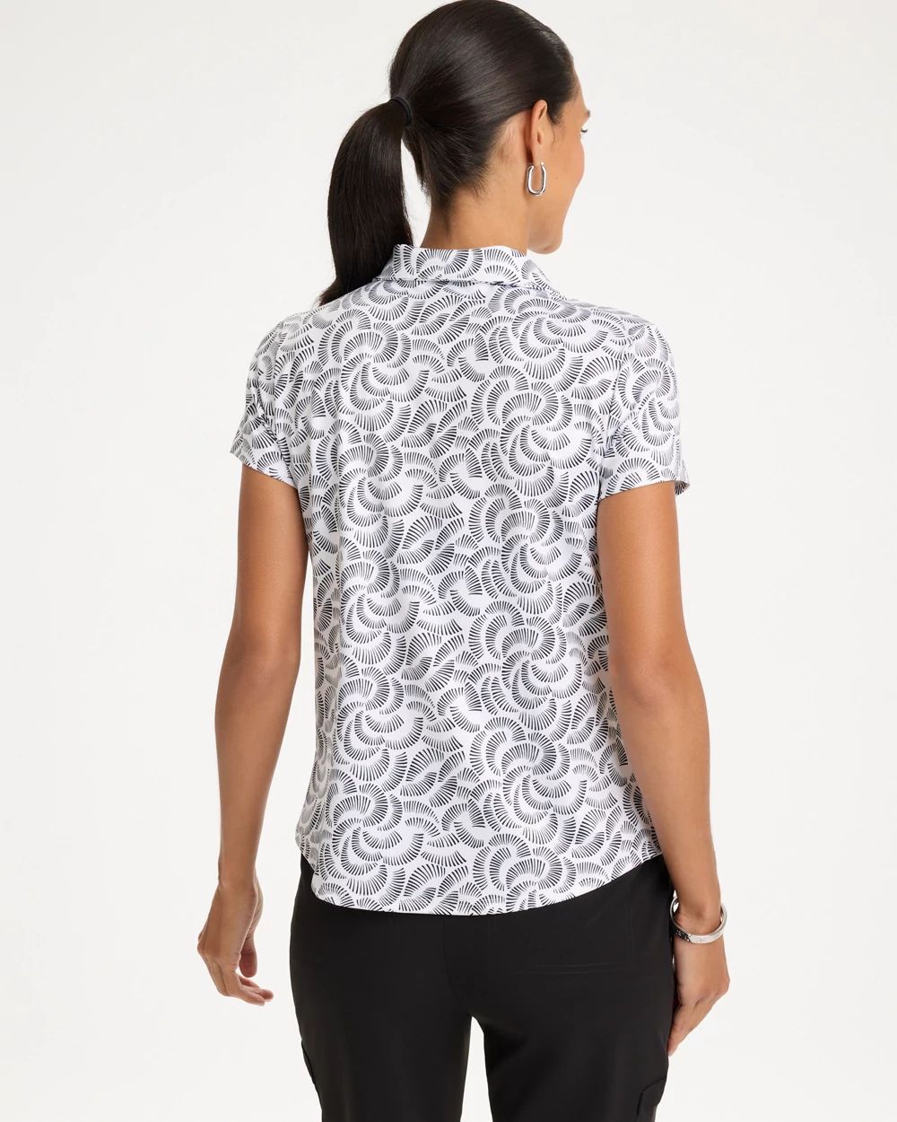Zenergy® UPF Cap-Sleeve Polo