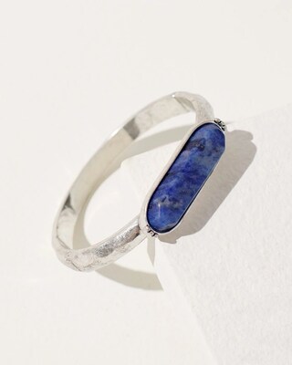 Sodalite Stone Cuff Bracelet