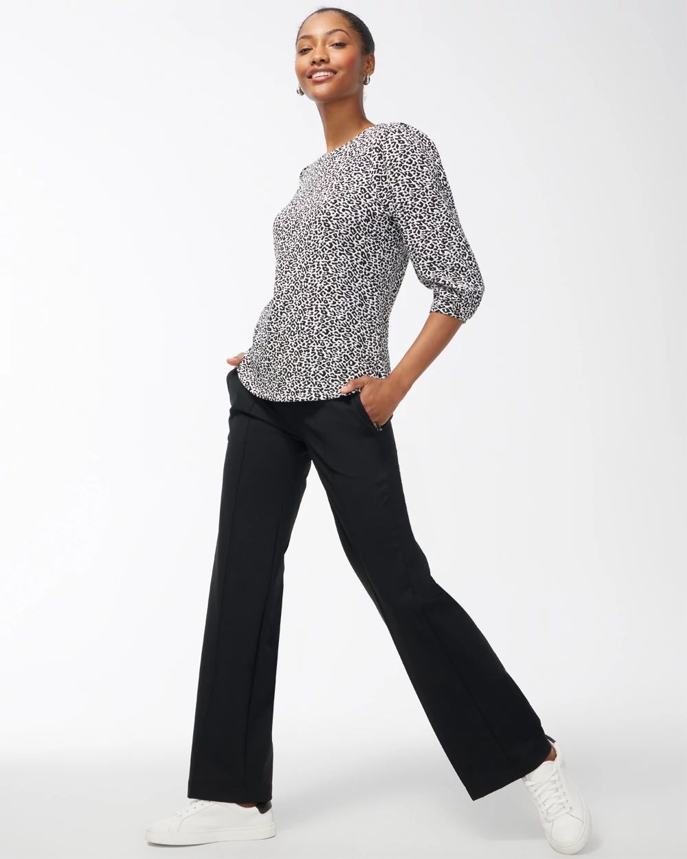 Petite Zenergy Pintuck Pants