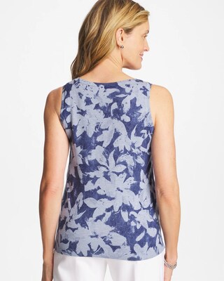 Ella Floral Scoopneck Tank click to view larger image.