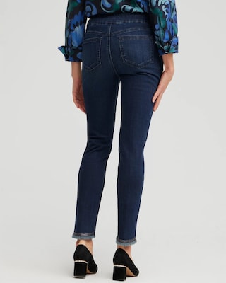 Embellished Tulip Hem Pull-on Jeggings click to view larger image.