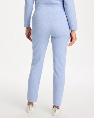 Zenergy® Metallic Tapered Ankle Fleece Pants click to view larger image.
