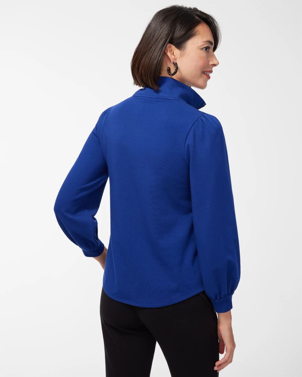 Zenergy French Terry Half Zip Pullover