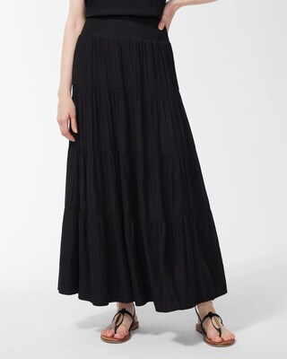 Tiered Maxi Skirt